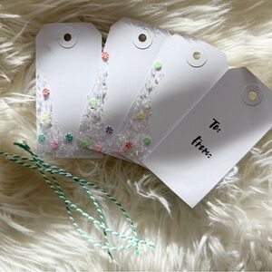 “Peppermint candy” Gift tags